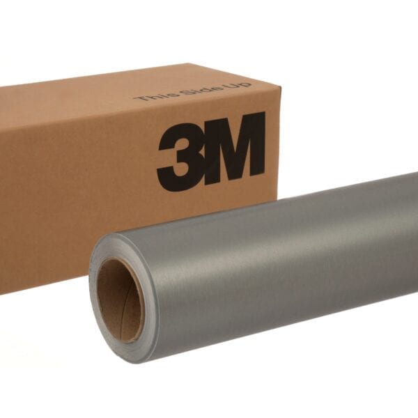 3M 2080-BR230 Brushed Aluminum Wrap Film Roll