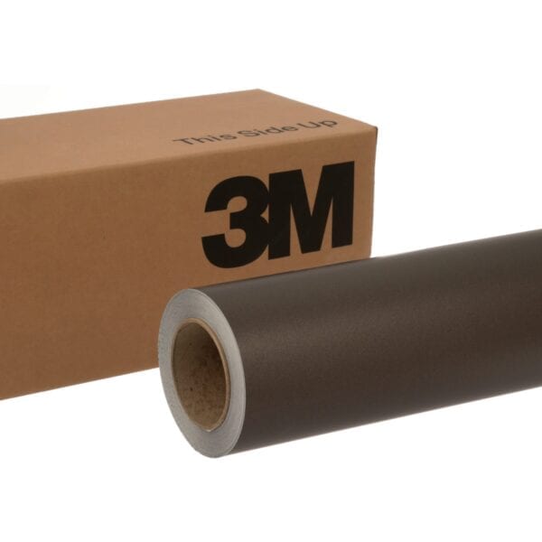 3M 2080-M209 Matte Brown Metallic Wrap Film Roll