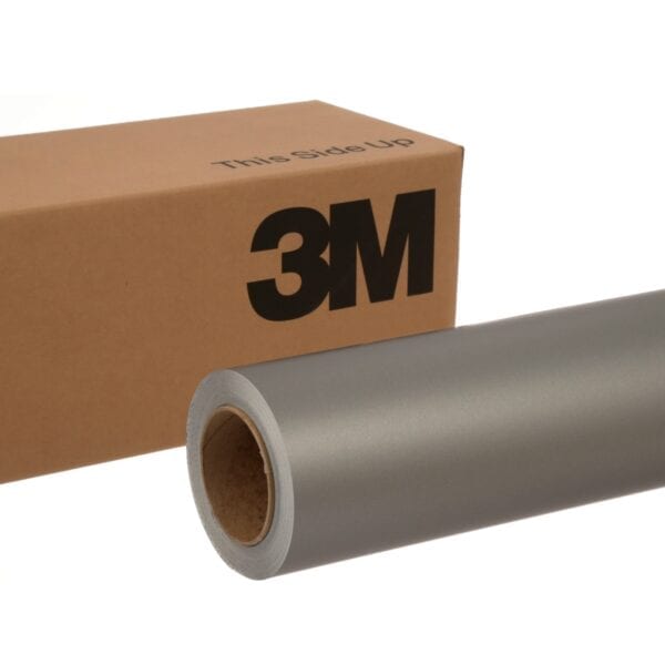 3M 2080-M230 Matte Gray Aluminum Wrap Film Roll