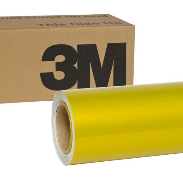 Roll of 3M Wrap Film 1080-G335 Gloss Lemon Sting