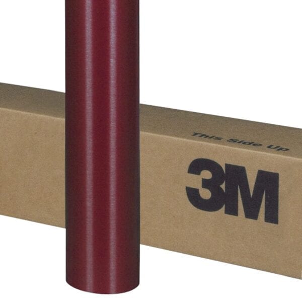 2080-M203 Matte Red Metallic Wrap Film roll