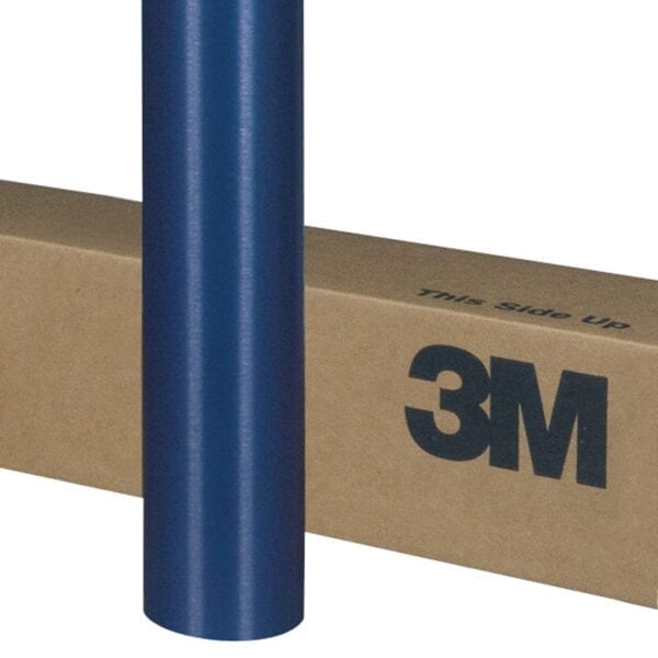 3M 2080-M227 Matte Blue Metallic Wrap Film Roll